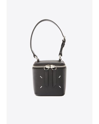 Maison Margiela Mini Cube Top Handle Bag - Black