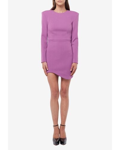 Mossman No Favors Mini Dress - Purple