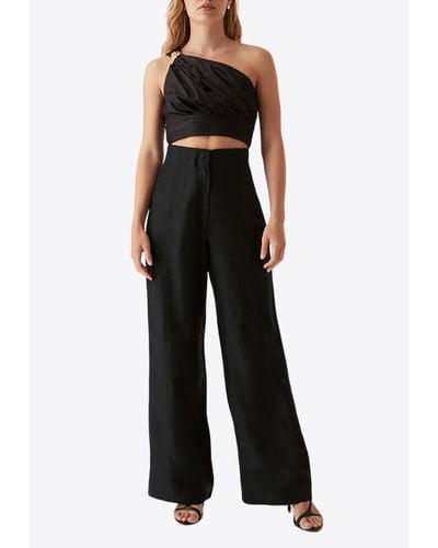 Aje. Theory Cinched Trousers - Black