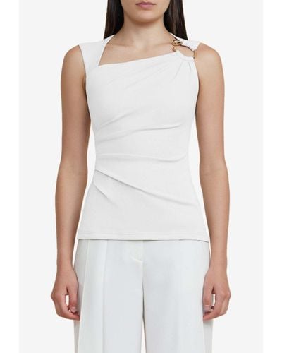 Acler Summerston Sleeveless Top - White