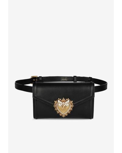 Dolce & Gabbana Devotion Belt Bag - Black