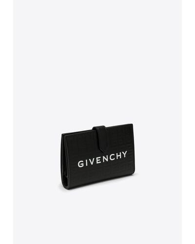 Givenchy G-Cut Leather Wallet - White