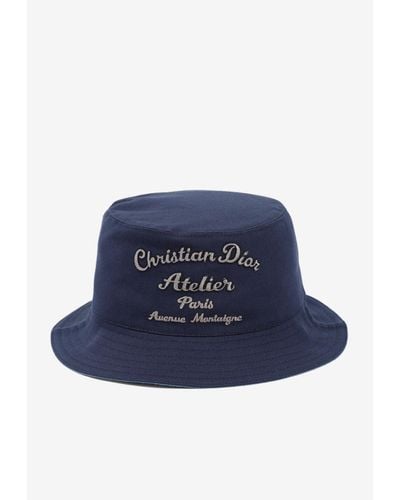 Dior Atelier Bucket Hat - Blue