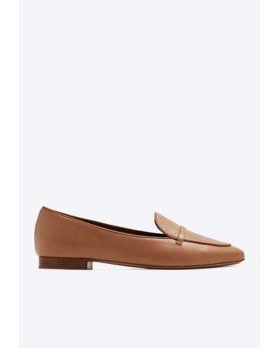 Malone Souliers Bruni Flat Loafers - White