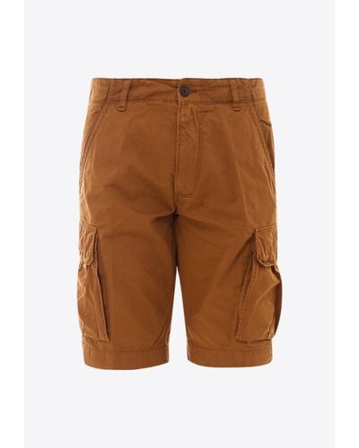 PERFECTION GDM Casual Cargo Shorts - Brown