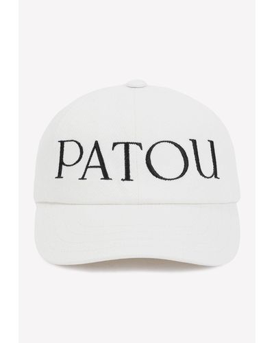 Patou Logo-Embroidered Baseball Cap - Grey