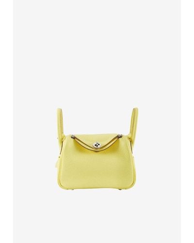 Hermès Mini Lindy 20 - Yellow