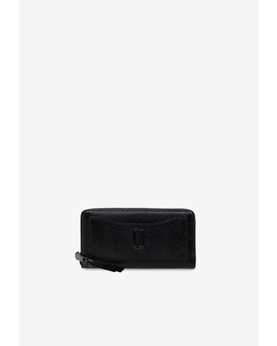 Marc Jacobs The Utility Snapshot Zipped Continental Wallet - White