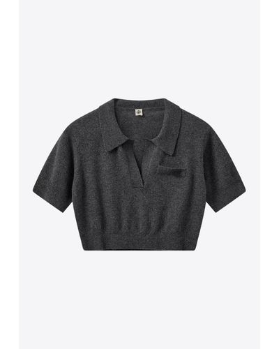 THE GARMENT The Piemonte Cropped Shirt - Black