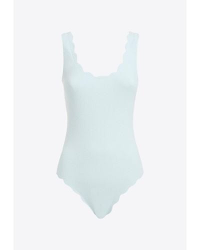 Marysia Swim Palm Springs One-Piece Swimsuit - White