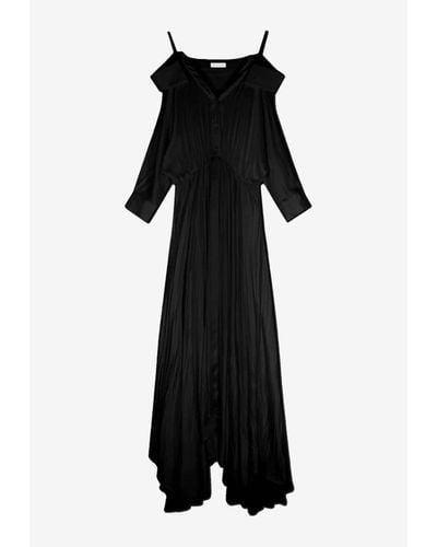 Jonathan Simkhai Kiari Off-Shoulder Midi Dress - Black