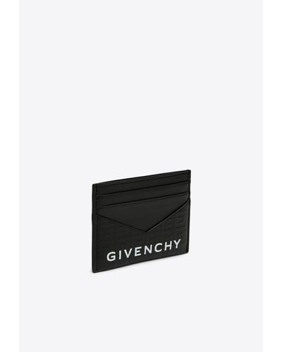 Givenchy G-Cut Leather Cardholder - White