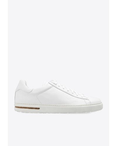 Birkenstock Bend Low Leather Low-Top Trainers - White