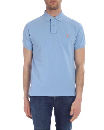light blue polo jeans