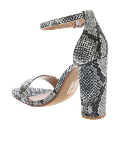 steve madden snake print slides
