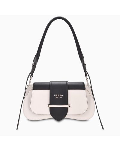 prada sidonie white