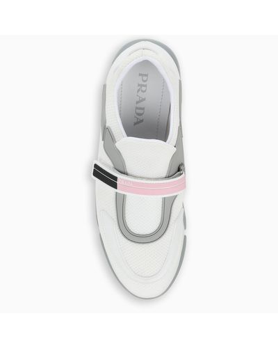 prada cloudbust white pink