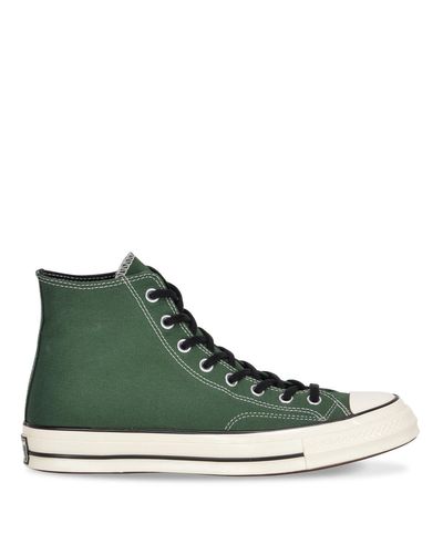 dark green converse high tops
