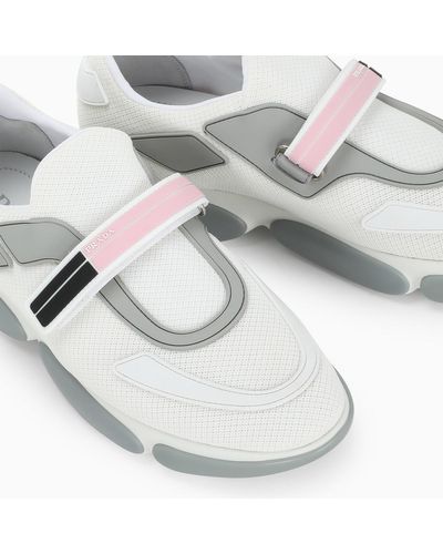 prada cloudbust white pink