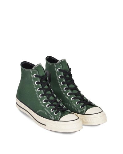 dark green converse high tops