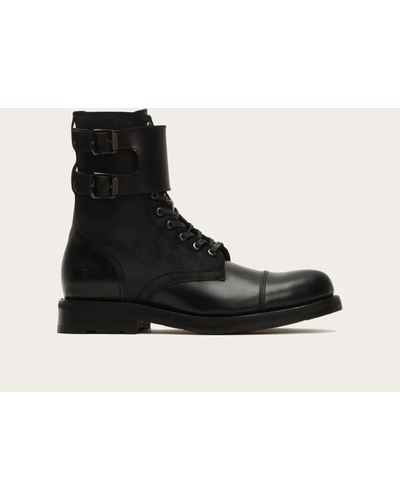 frye officer cuff boot