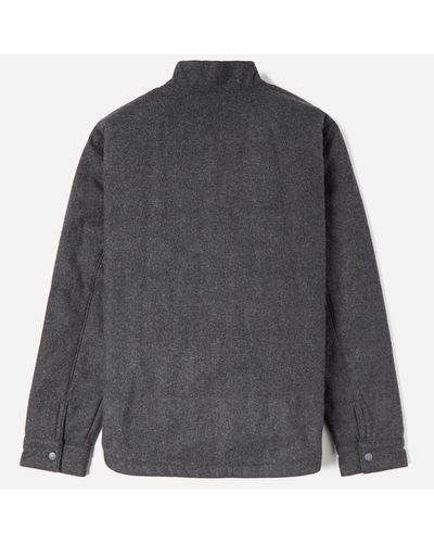 recycled wool bomber jacket