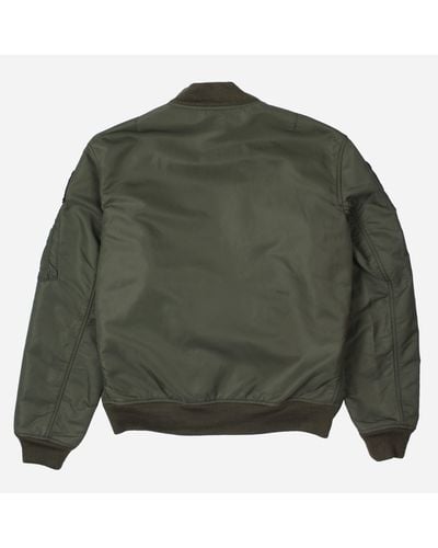 Polo Ralph Lauren Bomber Jacket in Green for Men - Lyst