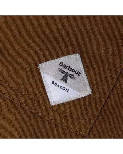 barbour twill overshirt