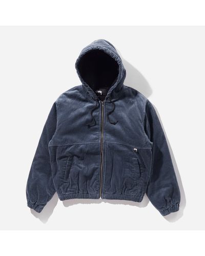 stussy wide wale work jacket