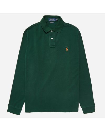 ralph lauren long sleeved polo