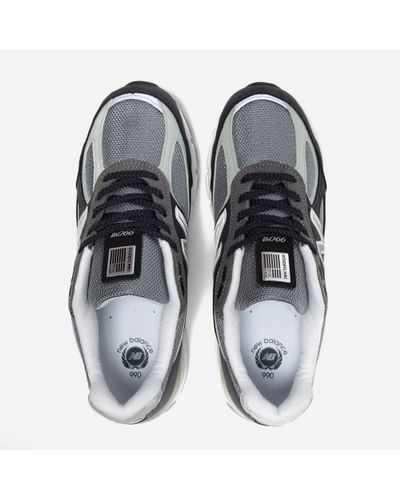 New Balance Leather M 990 Xg4 in Grey 