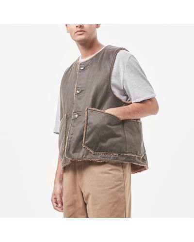 種類豊富な品揃え Engineered Garments Vest Over - ベスト