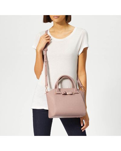 Ted baker bow detail leather shopper bag store