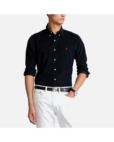 Polo Ralph Lauren Cotton-Corduroy Shirt - Black