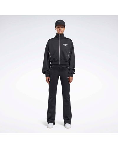 Reebok X Victoria Beckham Stretch Jersey Track Jacket - Black