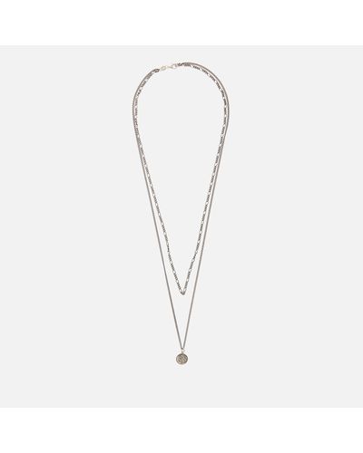 Serge Denimes St Christopher Sterling Silver Necklace - Metallic