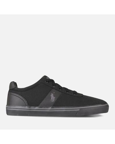 polo ralph lauren hanford canvas trainers