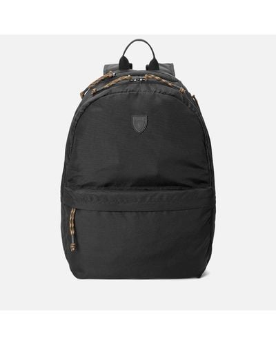Polo Ralph Lauren Logo-patched Canvas Backpack - Black