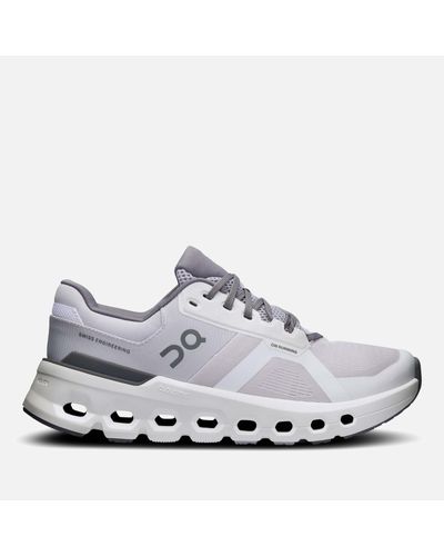 On Shoes Cloudrunner 2 Mesh Running Sneakers - White