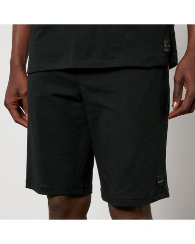 PS by Paul Smith Cotton-Jersey Lounge Shorts - Black