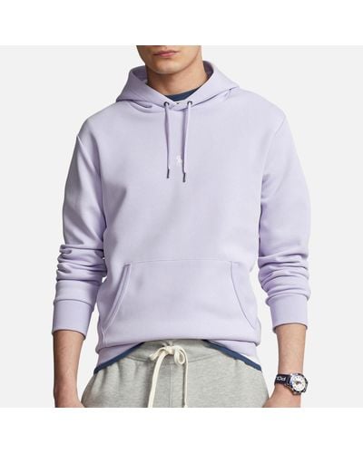 Polo Ralph Lauren Double Knit Hoodie - Purple