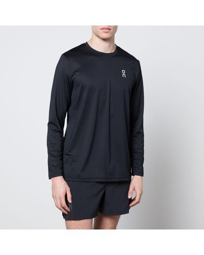 On Shoes Core Stretch-jersey T-shirt - Black