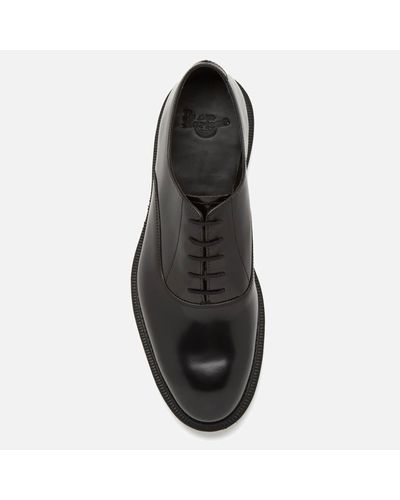 Dr. Martens Leather Henley Fawkes Polished Smooth Oxford Shoes in Black for  Men | Lyst Australia