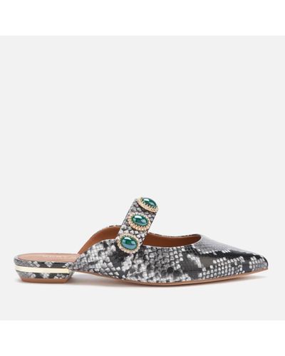kurt geiger flat mules