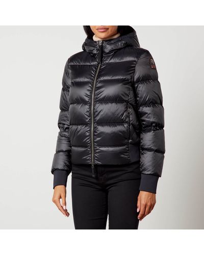Parajumpers Mariah Quilted Shell Down Coat - Black
