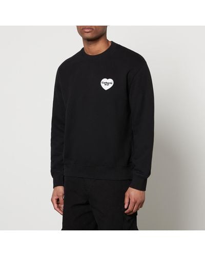 Carhartt Heart Bandana Cotton-blend Sweatshirt - Black