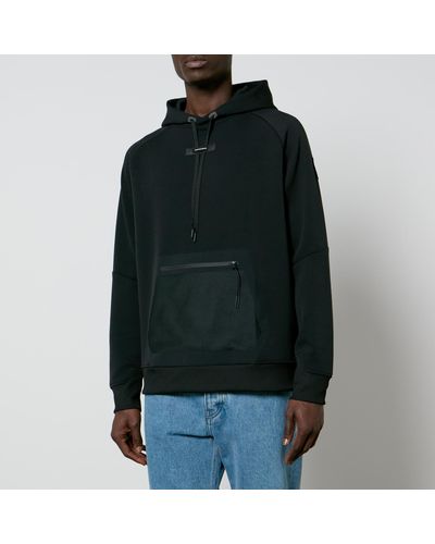On Shoes Stretch Jersey Hoodie - Black