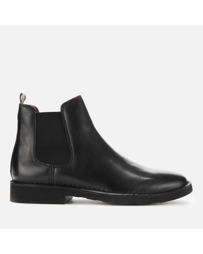 Polo Ralph Lauren Talan Leather Chelsea Boot - Black
