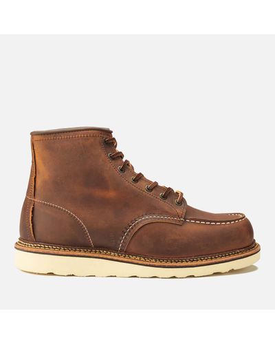 red wing tan boots