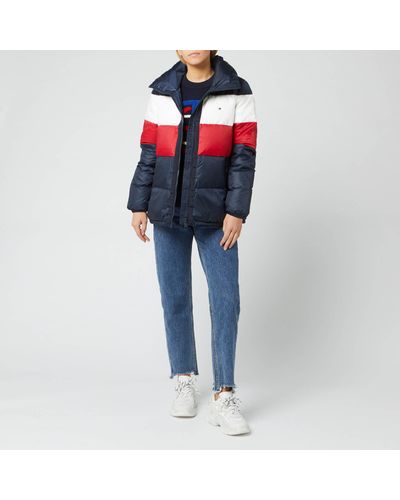 Tommy Hilfiger Naomi Recycled Down Jacket - Lyst